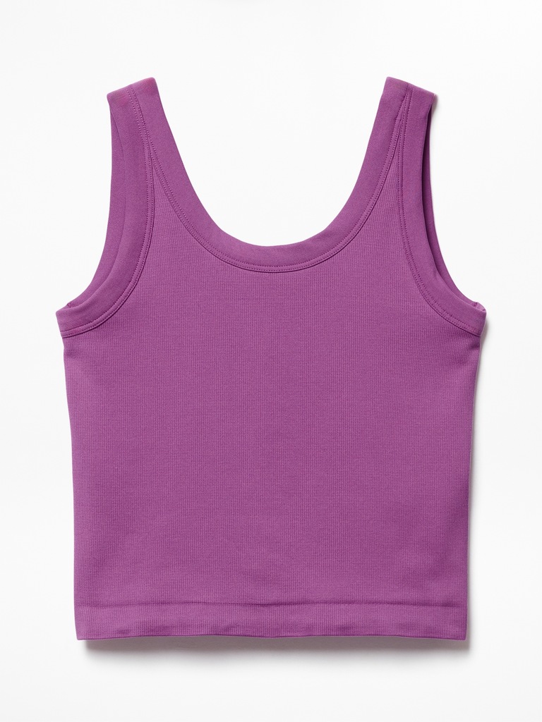 Athleta Girl Rise Above Rib Scoop Tank