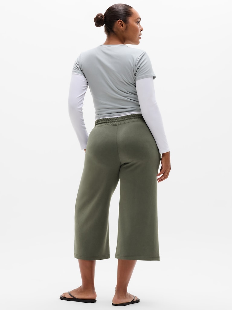 Seasoft Wide Crop Pant