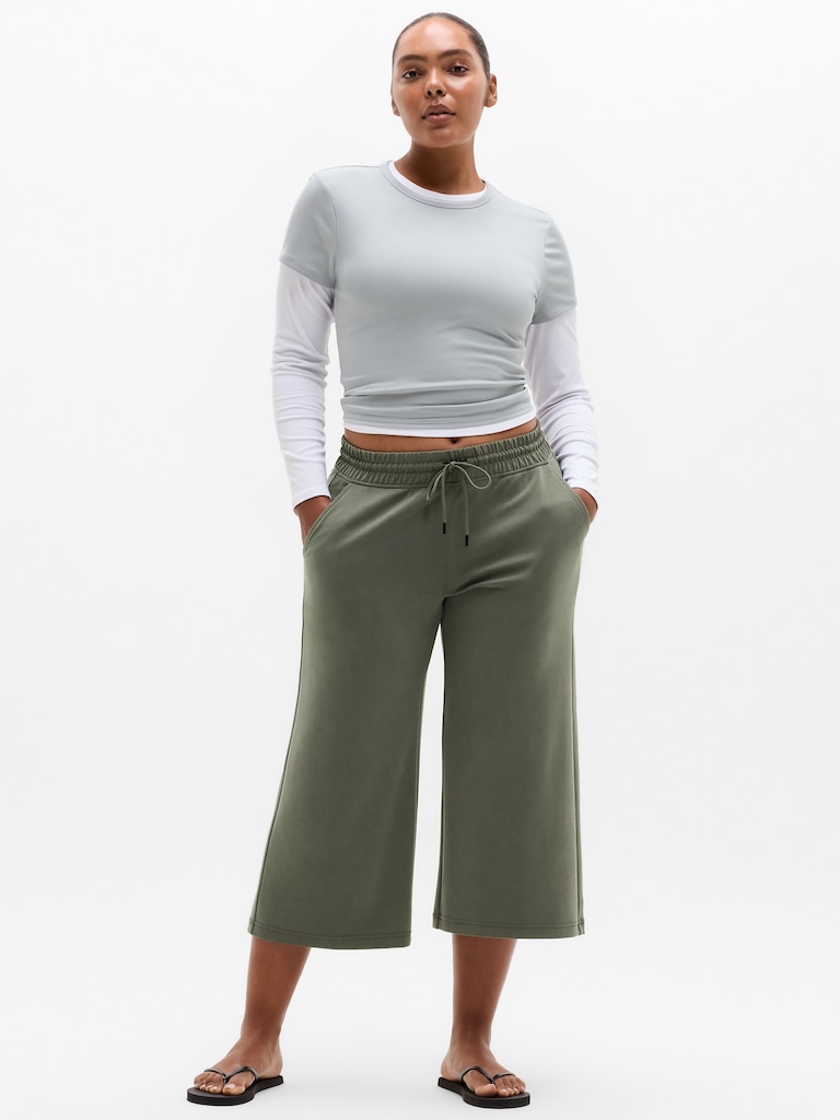 Seasoft Wide Crop Pant