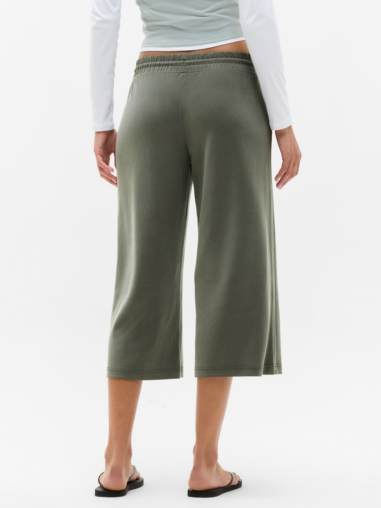 Seasoft Wide Crop Pant