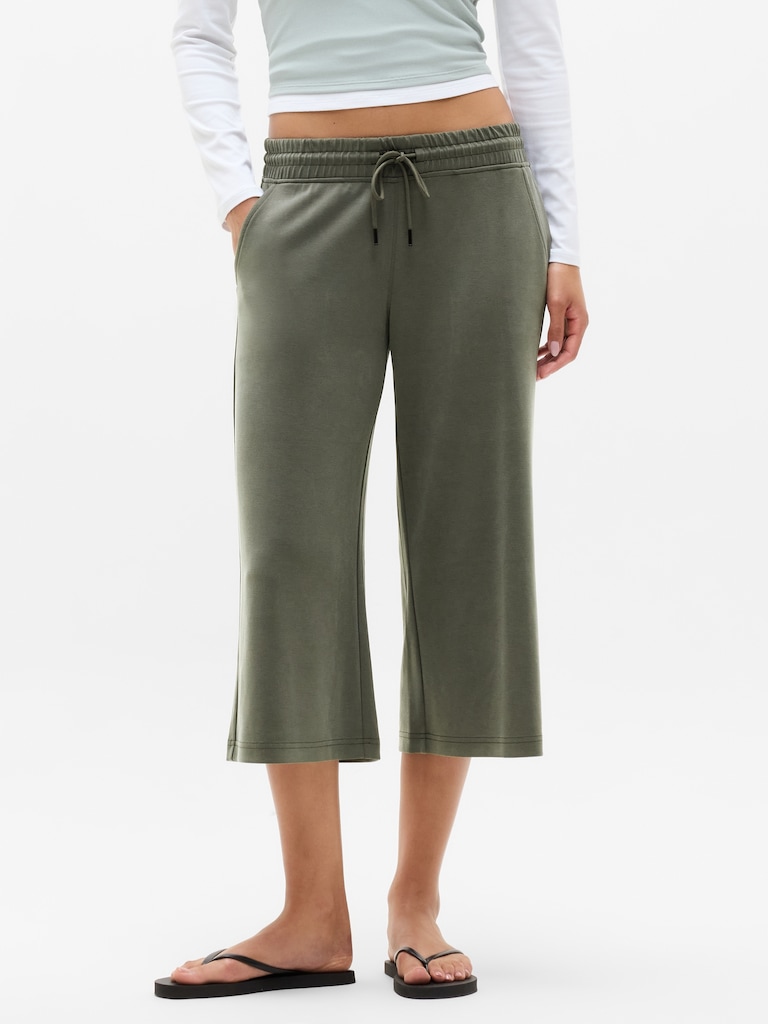 Seasoft Wide Crop Pant