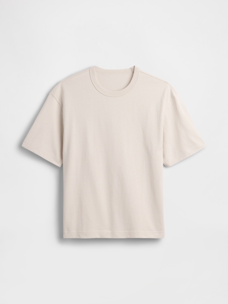 Adult Heavyweight Crop T-Shirt