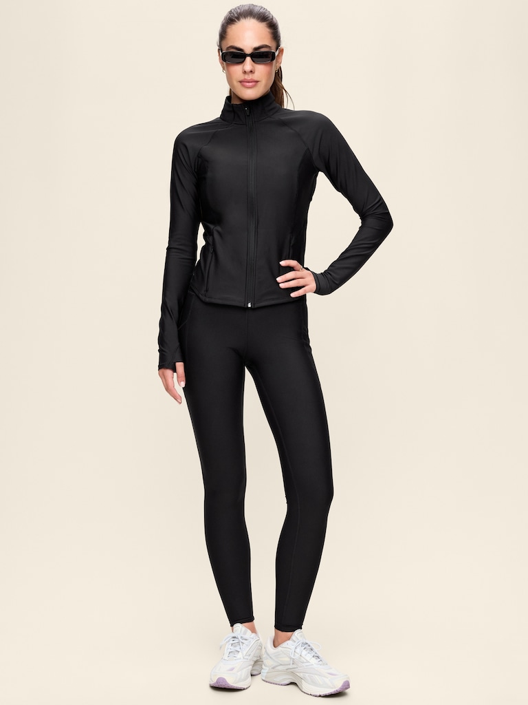 High-Waisted PowerSoft Full-Length Pocket Leggings