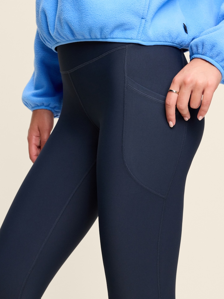 High-Waisted PowerSoft Full-Length Pocket Leggings
