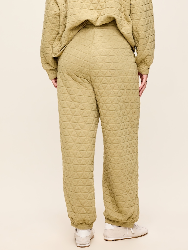 Quilted Bounce Fleece Sweatpant