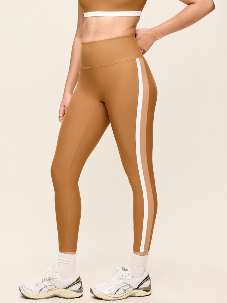 High-Waisted PowerSoft Boundless 7/8 Pocket Leggings – No Front Seam