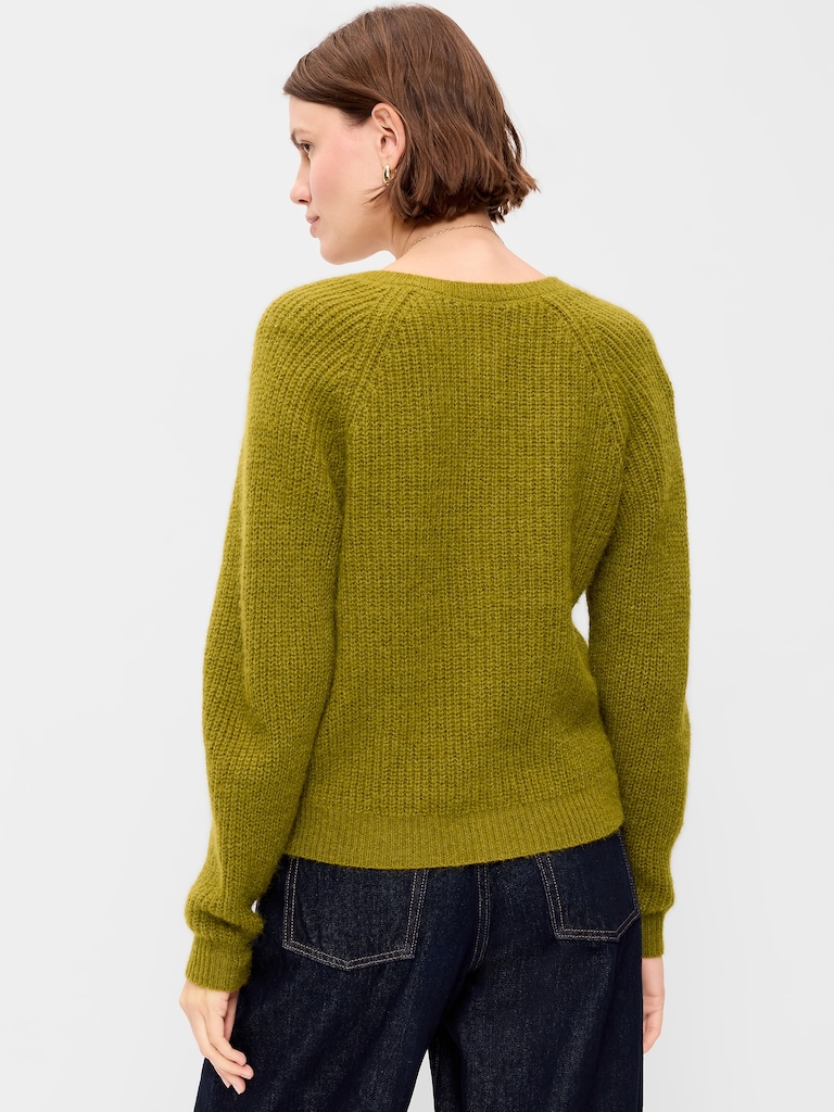 Cozy Crew-Neck Cardigan