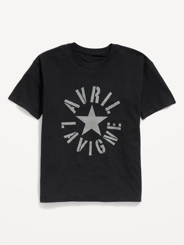 T-shirt à imprimé Avril Lavigne™ pour fille