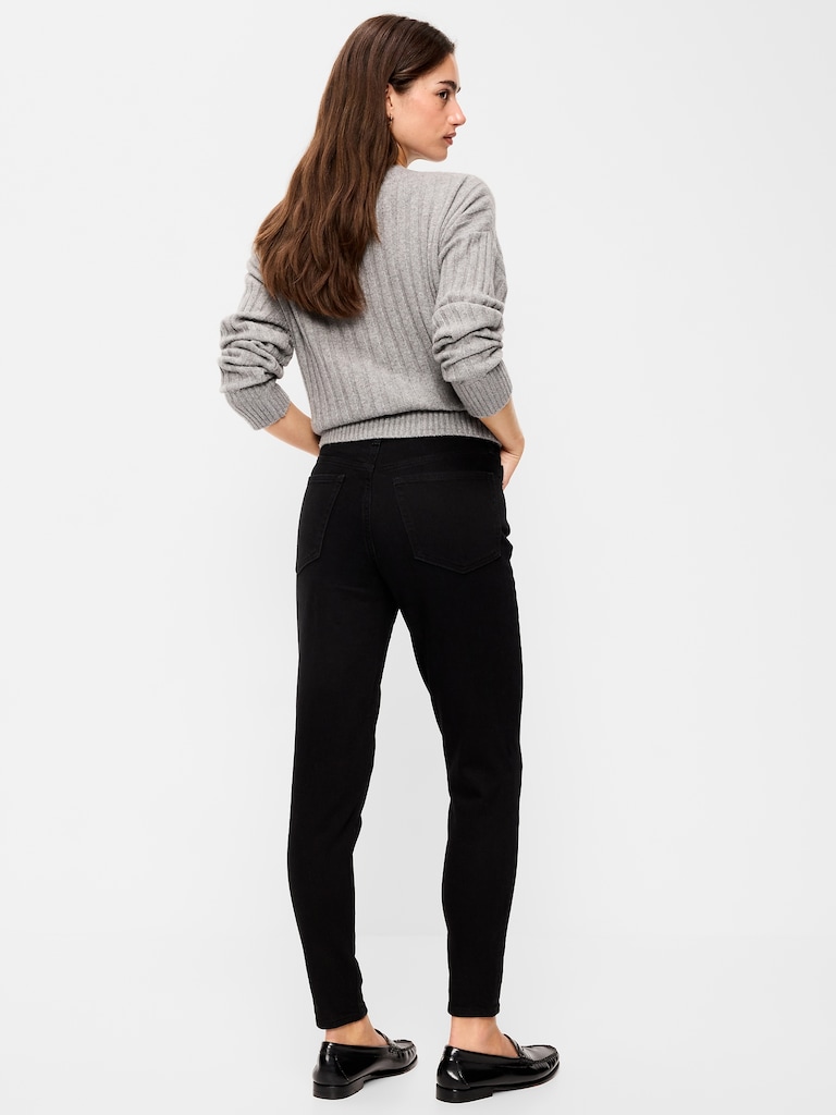 High-Waisted OG Straight Ankle Jeans