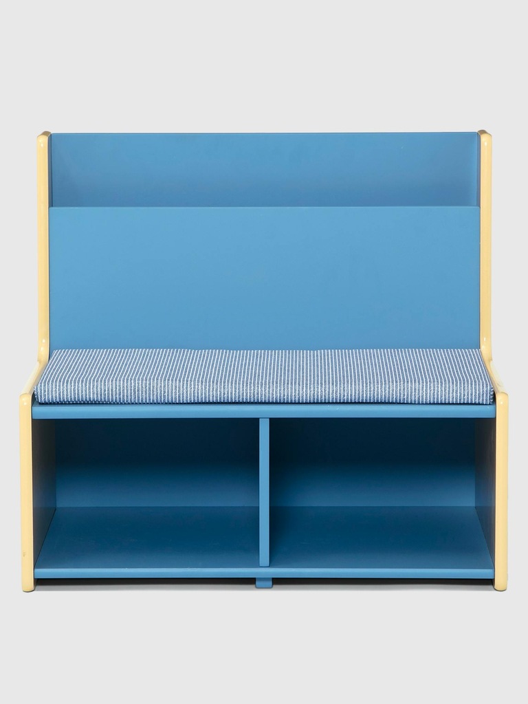 Toddler Reading Nook with Padded Bench