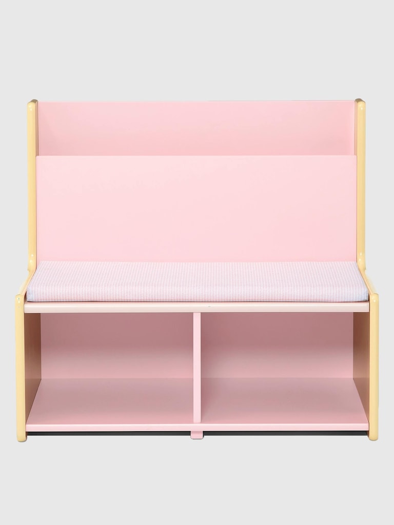 Toddler Reading Nook with Padded Bench