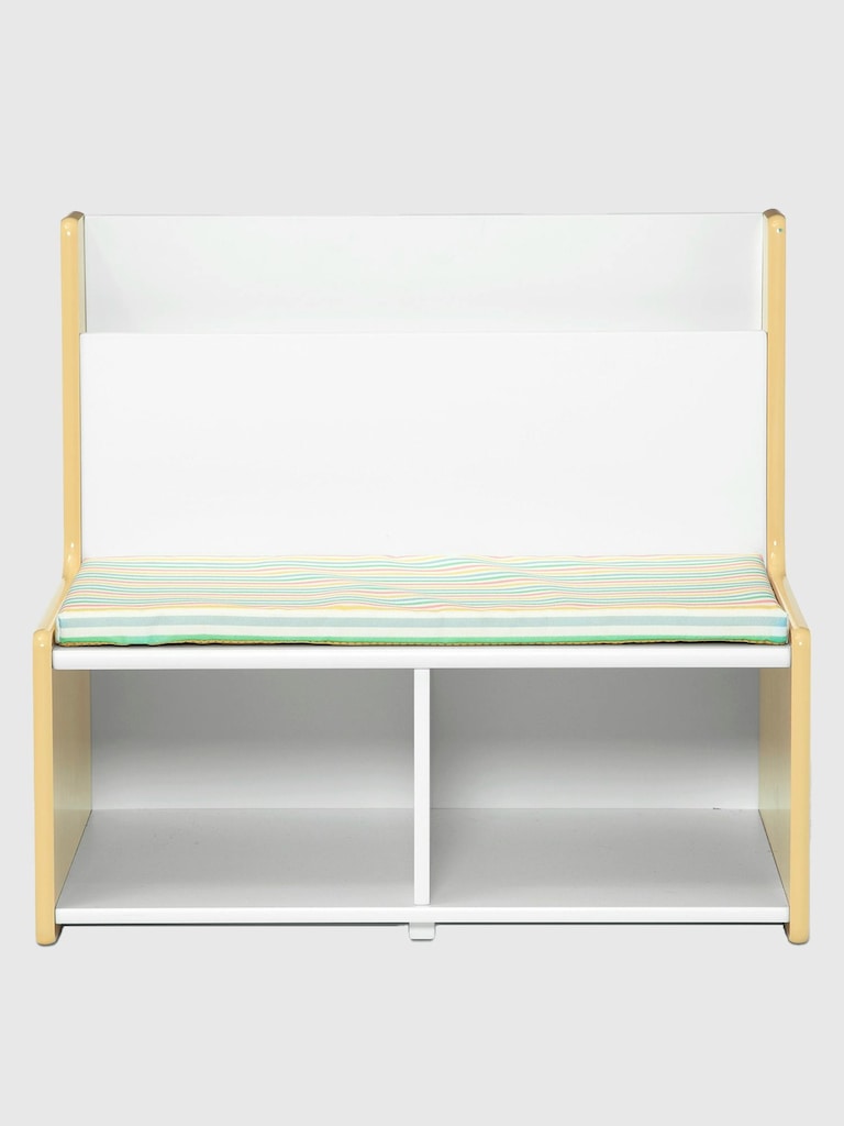 Toddler Reading Nook with Padded Bench
