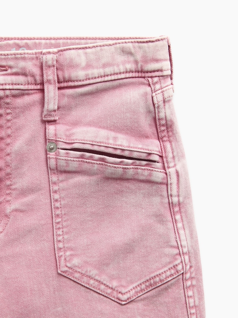 Kids Low Rise Stride Wide-Leg Jeans