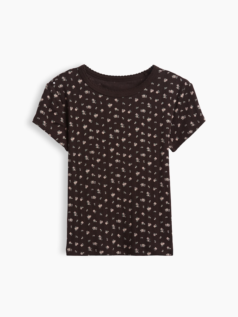 Kids Pointelle T-Shirt