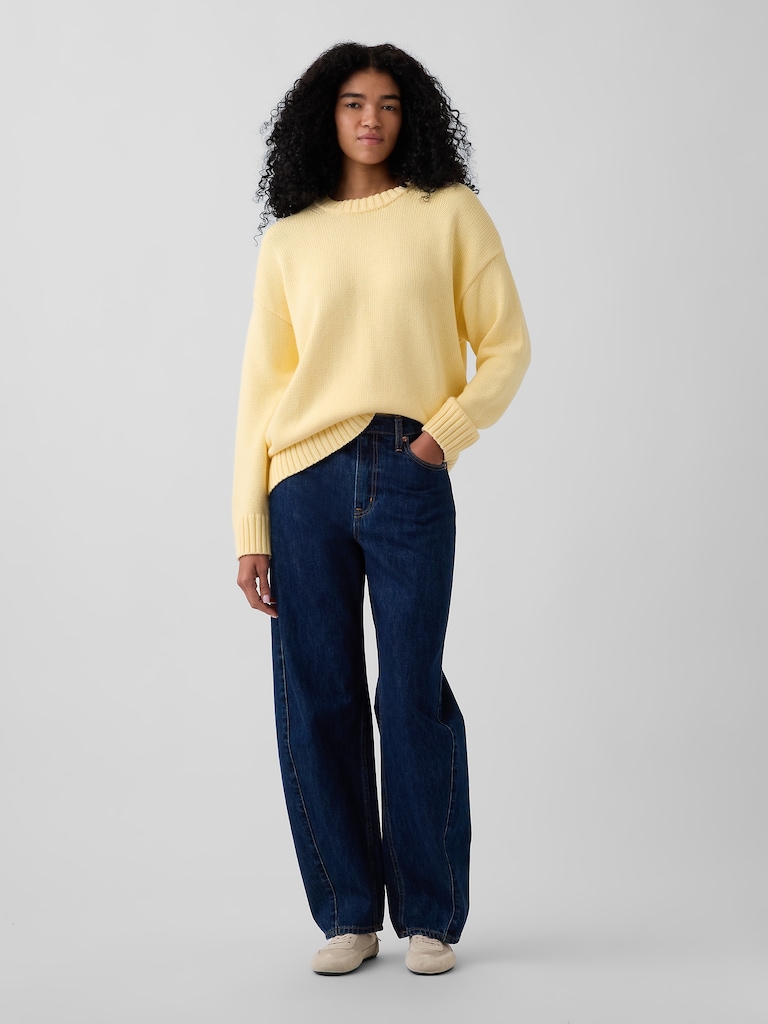 100% Cotton Oversized Sweater