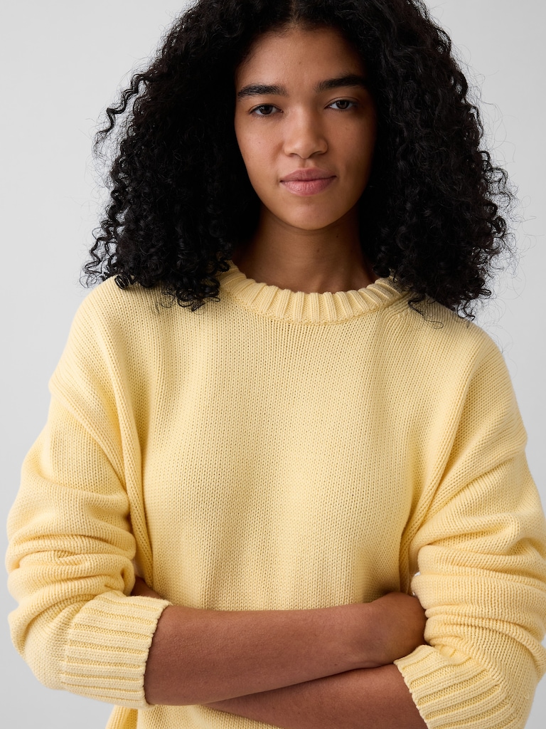 100% Cotton Oversized Sweater