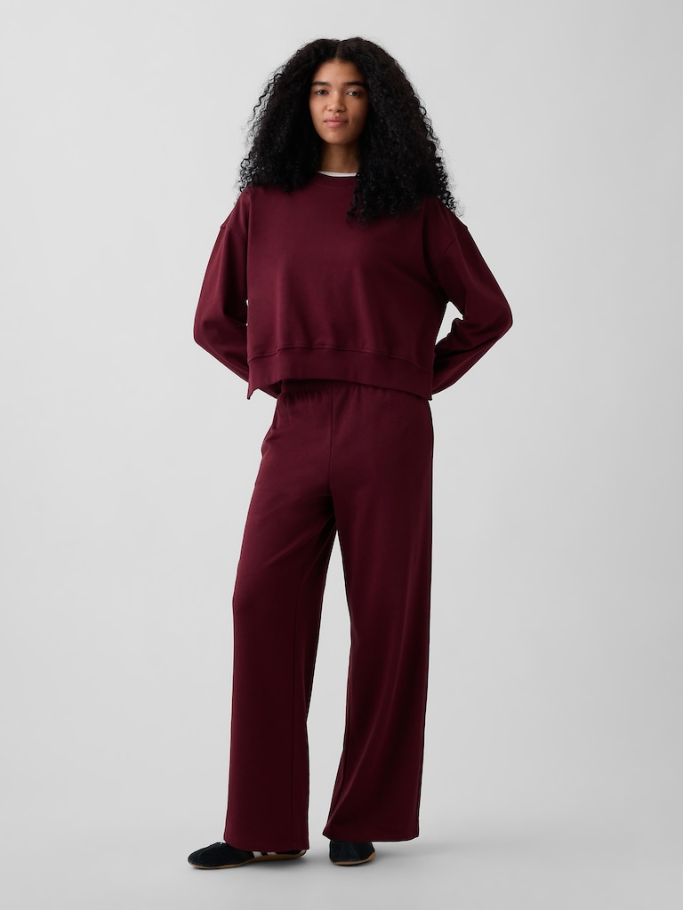 VintageSoft Terry Oversized Wedge Sweatshirt