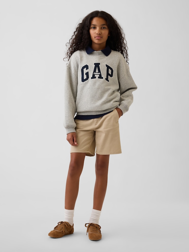Kids Uniform Midi Shorts