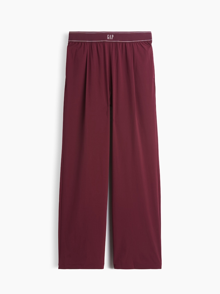 GapFit Pleated Easy Logo Pants