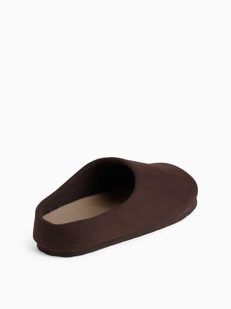 Kids Vegan Suede Clogs