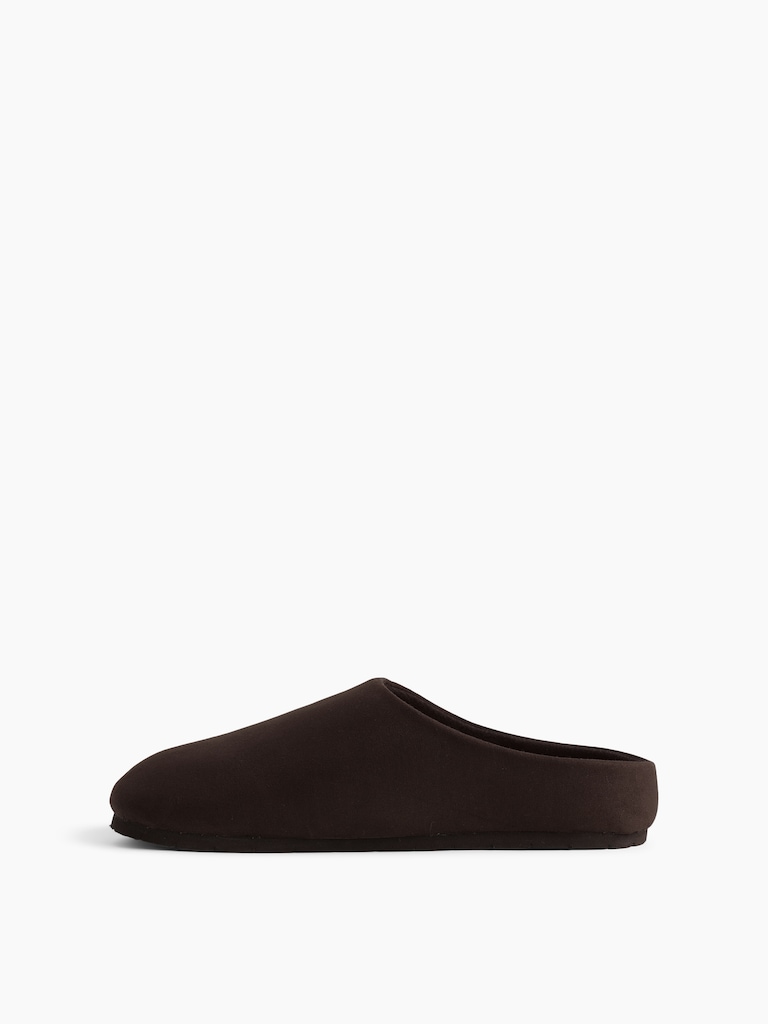 Kids Vegan Suede Clogs