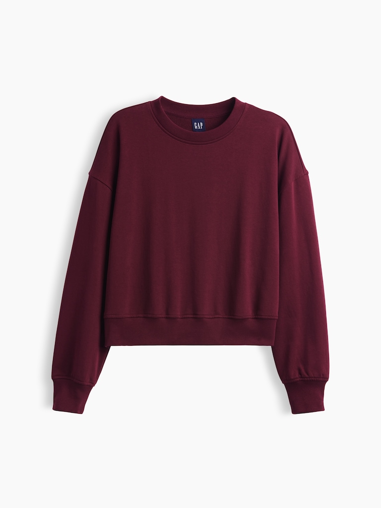 VintageSoft Terry Oversized Wedge Sweatshirt