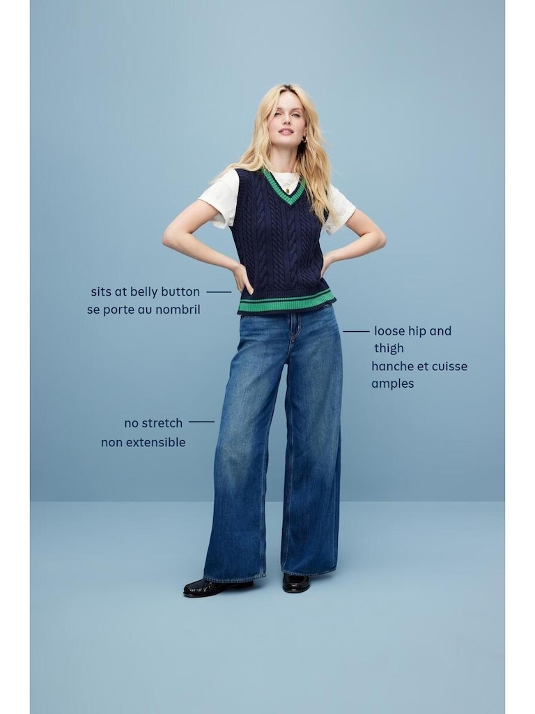 High-Waisted Flare Jeans