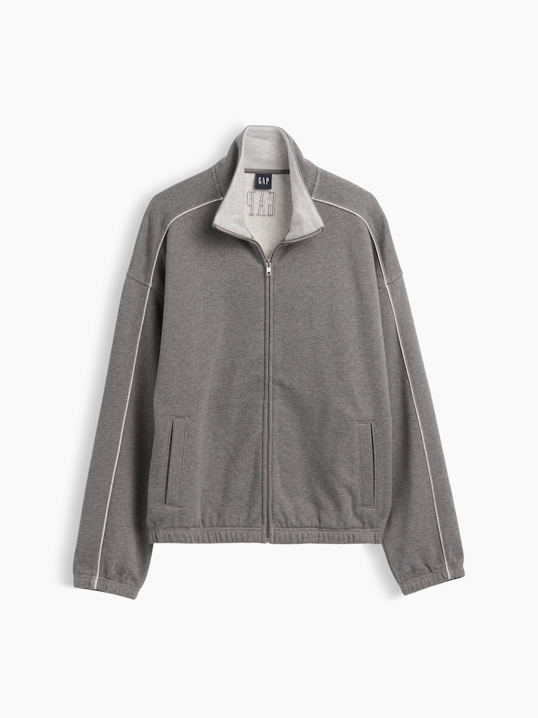 Heavyweight Oversized Zip Jacket