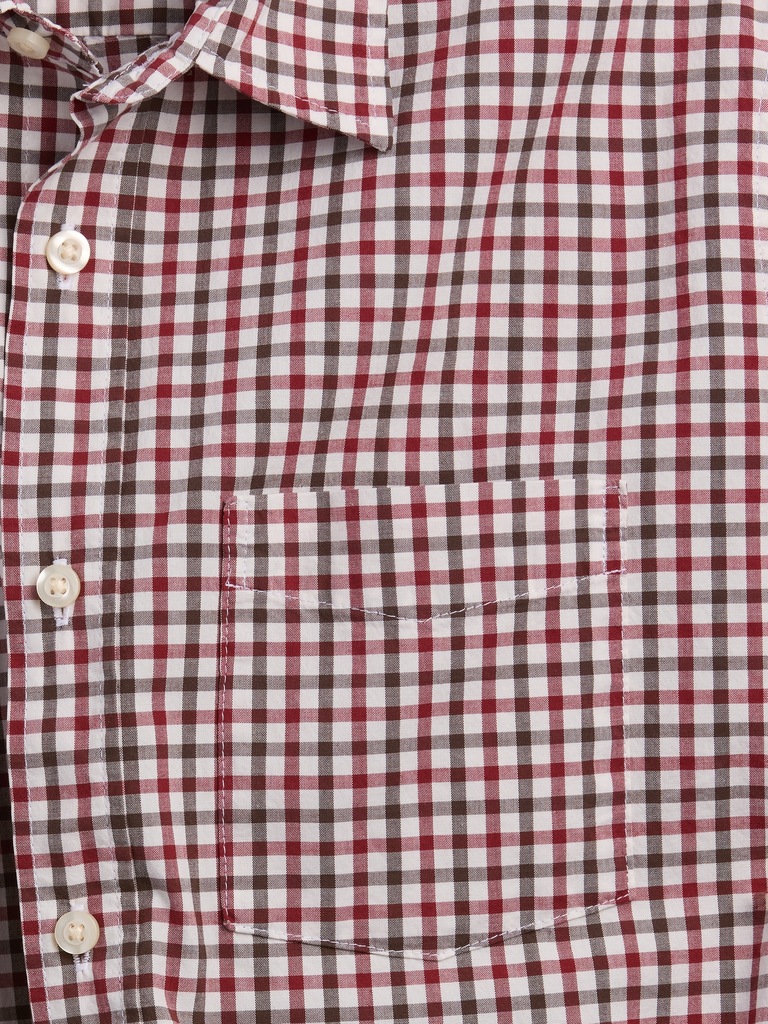 Stretch Poplin Shirt in Standard Fit