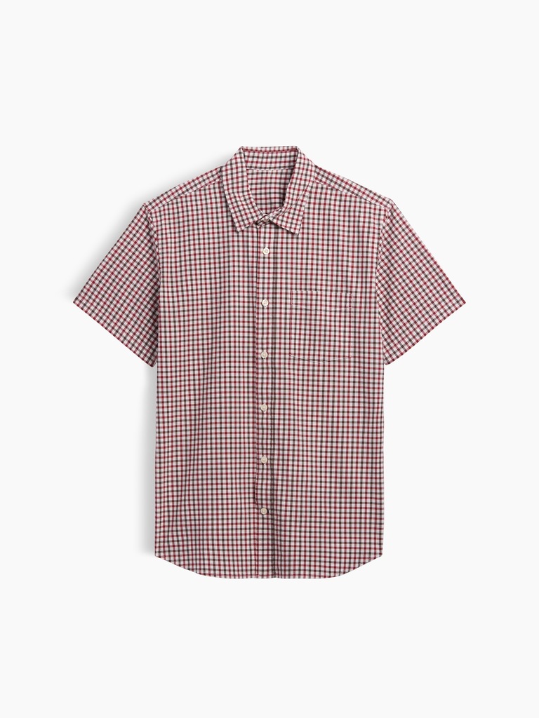 Stretch Poplin Shirt in Standard Fit