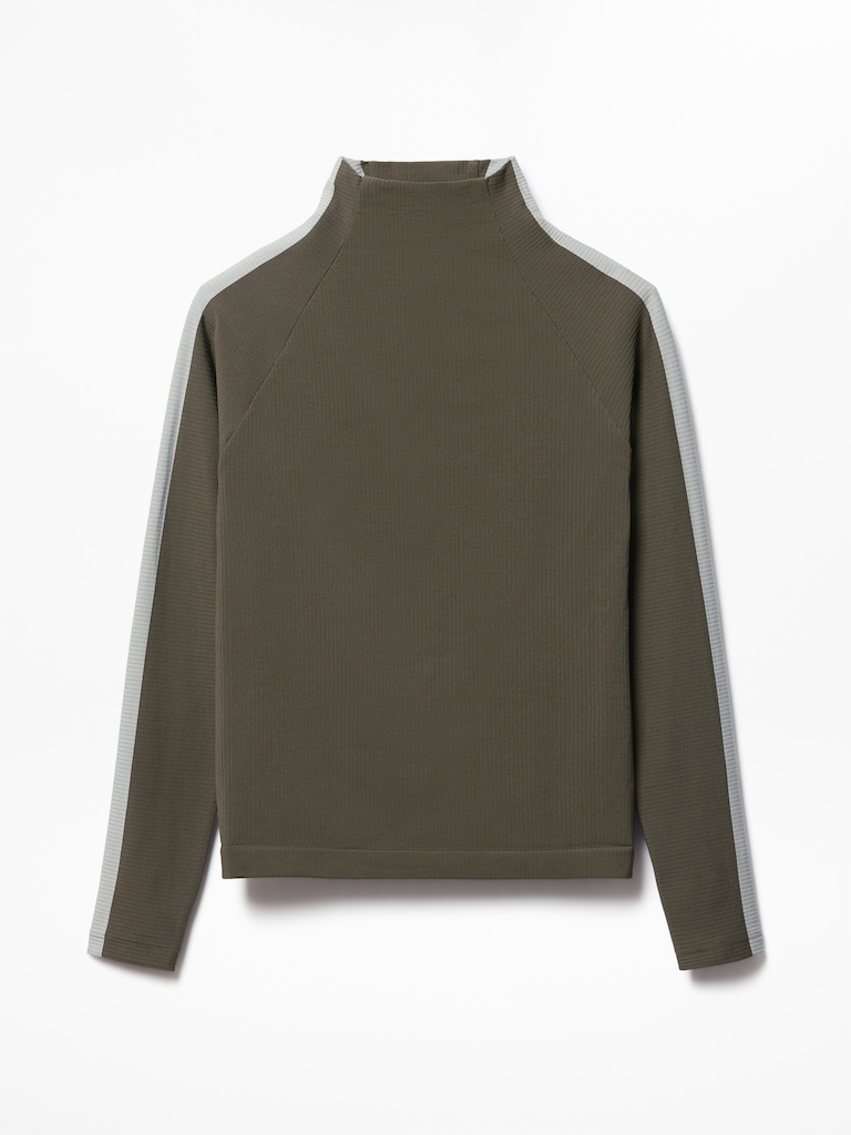 Renew Seamless Mock Neck Top