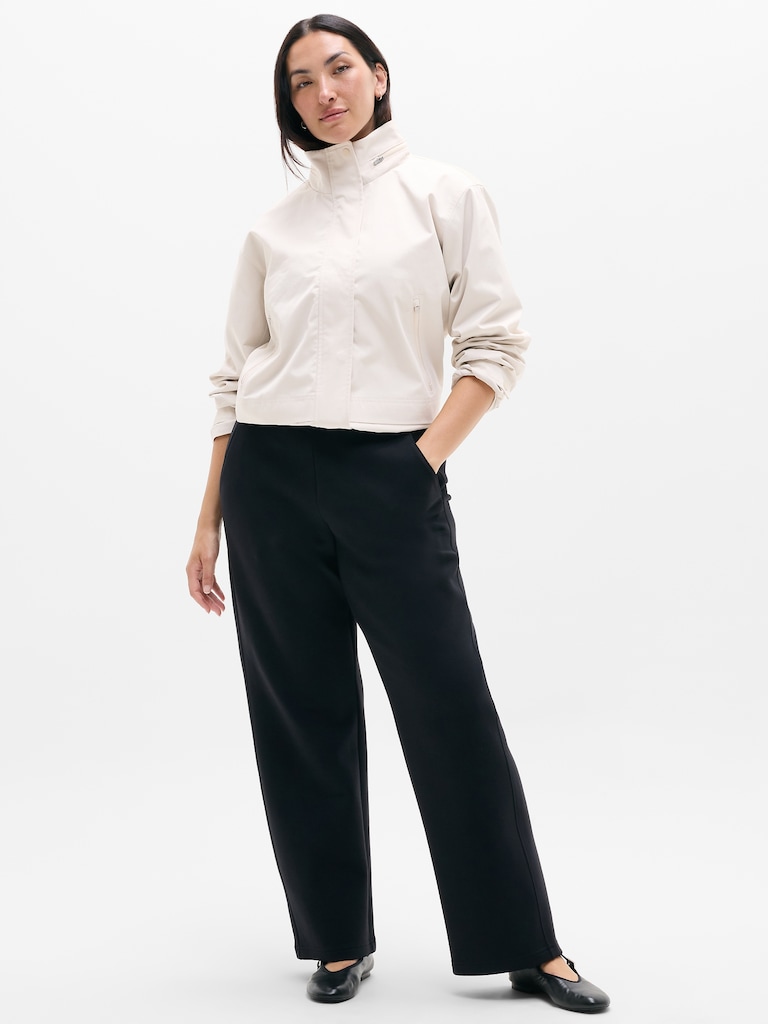 Form Knit Mid Rise Straight Pant
