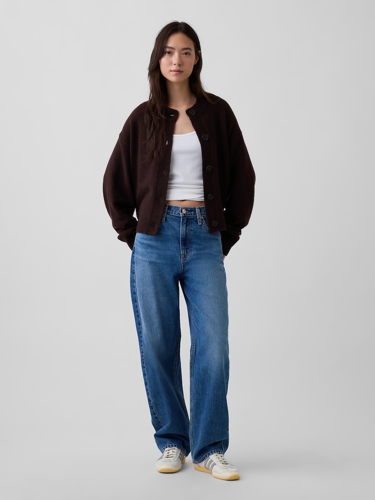 CashSoft Oversized Chunky Cardigan