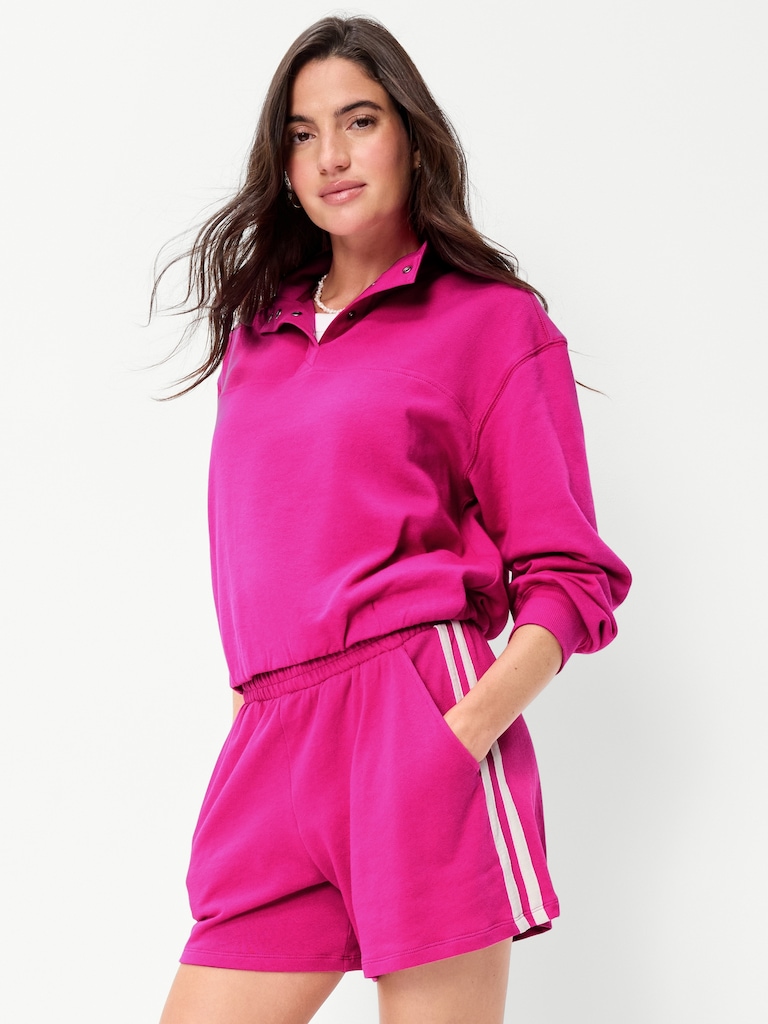 SoComfy Funnel-Neck Sweatshirt