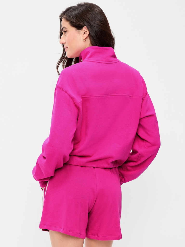 SoComfy Funnel-Neck Sweatshirt