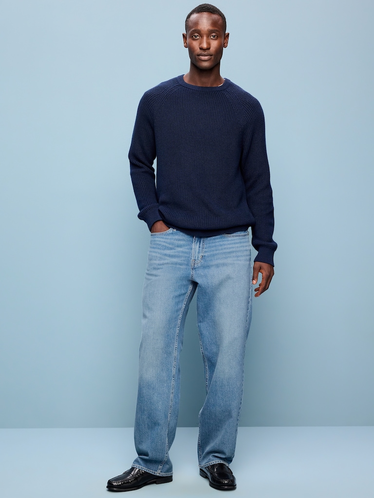 Relaxed Loose Built-In Flex Jeans