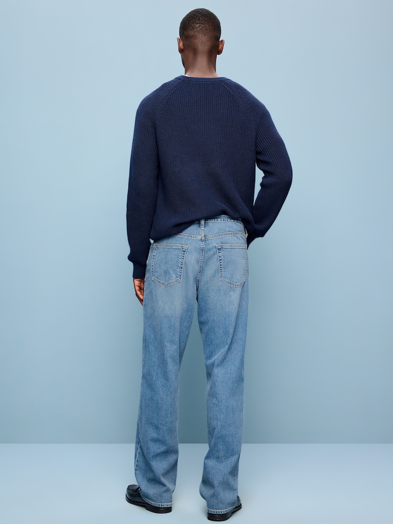 Relaxed Loose Built-In Flex Jeans
