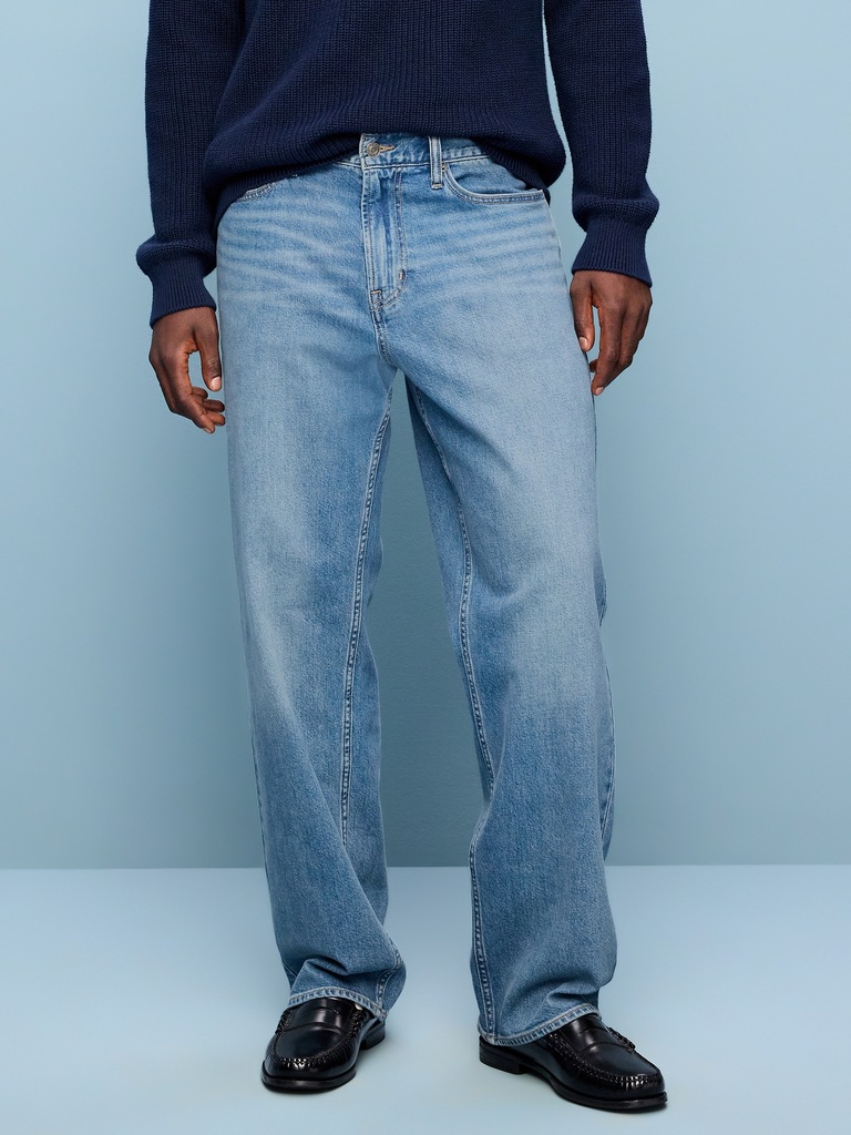 Relaxed Loose Built-In Flex Jeans
