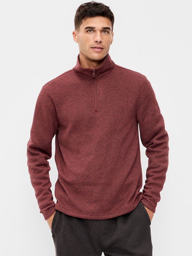 Sweater Fleece Quarter-Zip