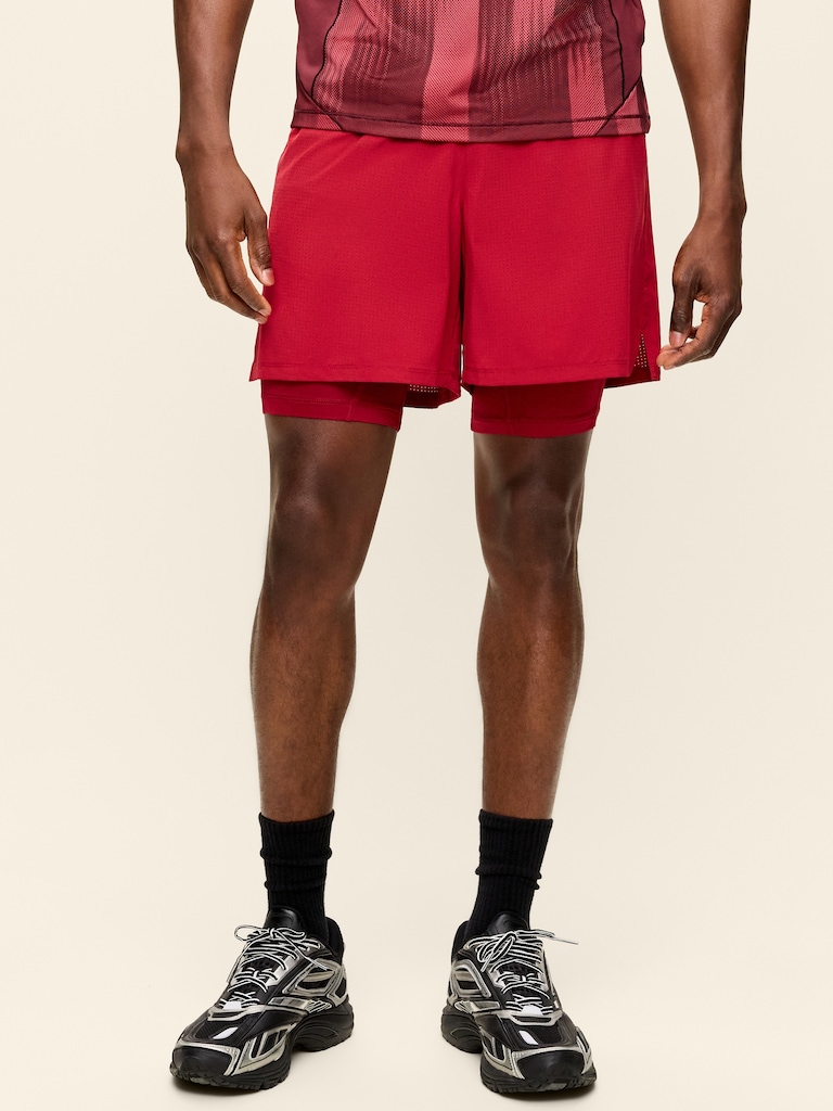 2-In-1 Performance Run Shorts -- 5-inch inseam