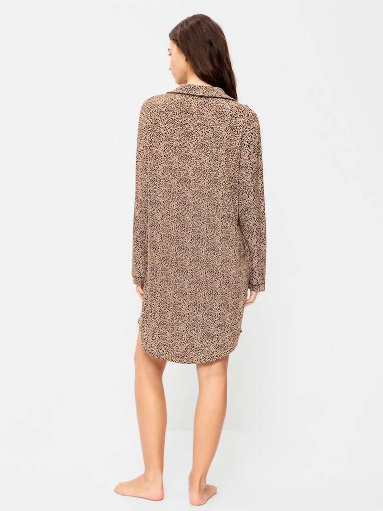 Knit Jersey Sleep Dress