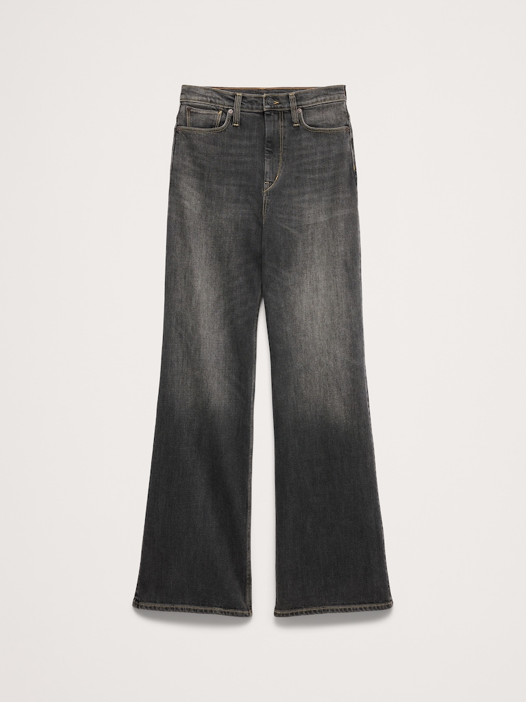 Ultra High-Rise Flare Jean