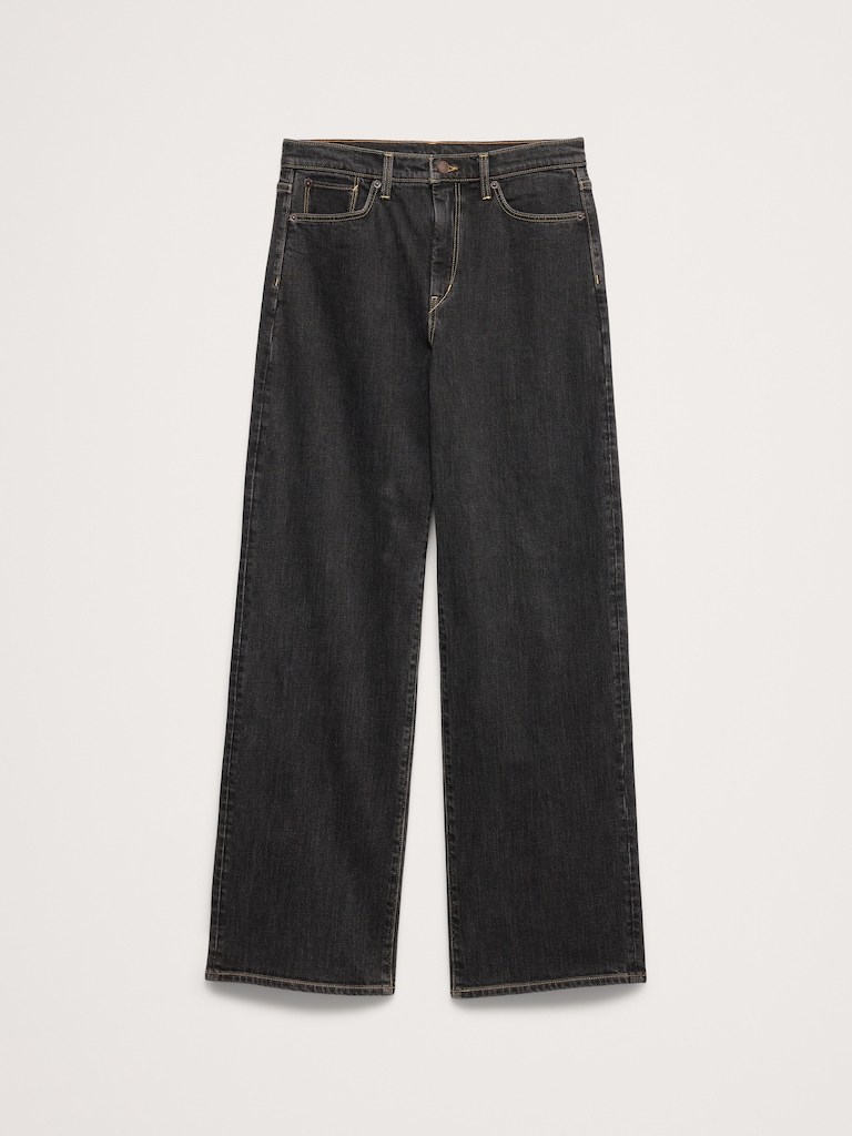High-Rise Relaxed Wide-Leg Jean
