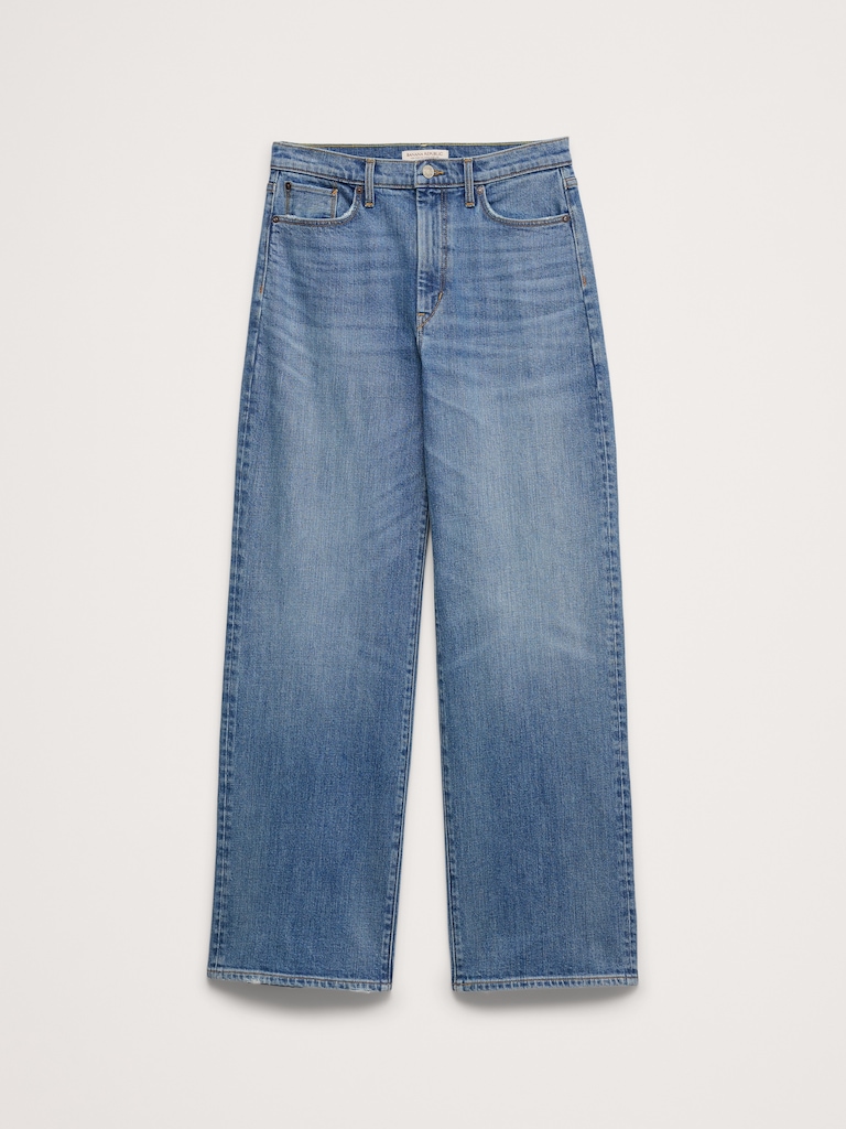 High-Rise Relaxed Wide-Leg Jean