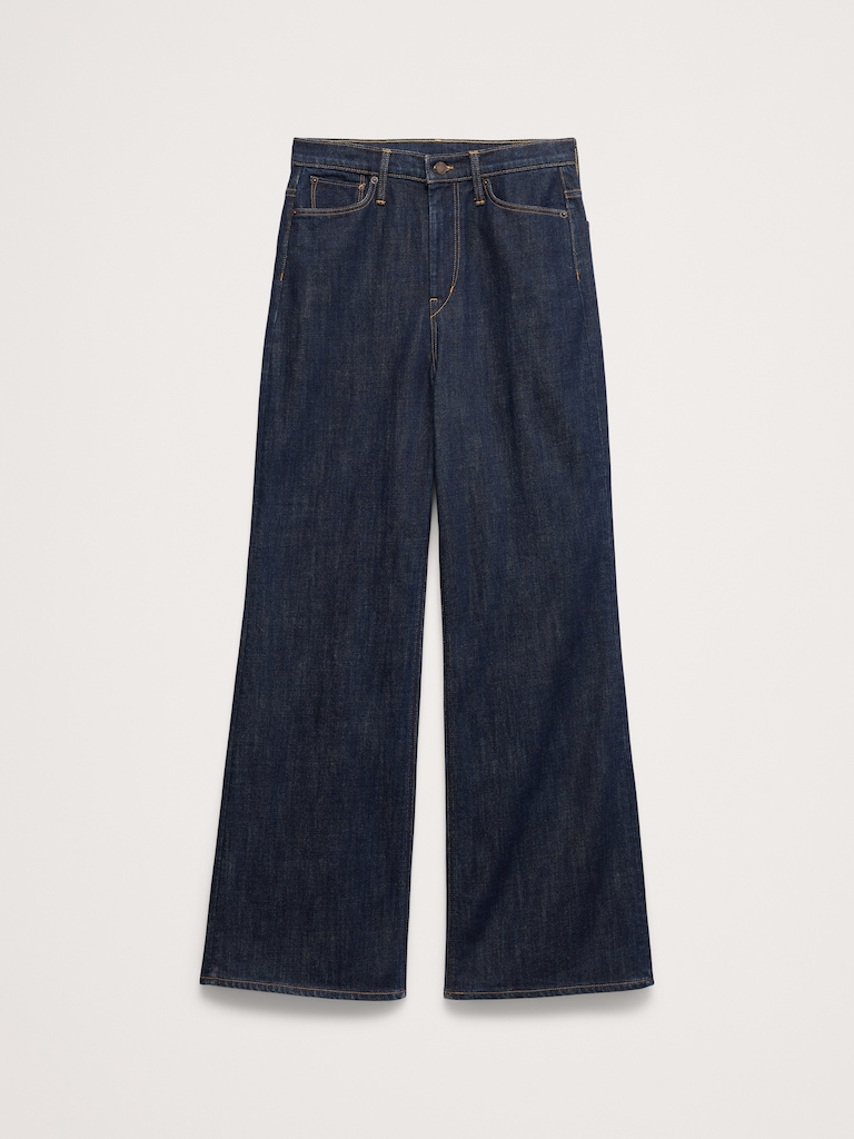 Ultra High-Rise Flare Jean