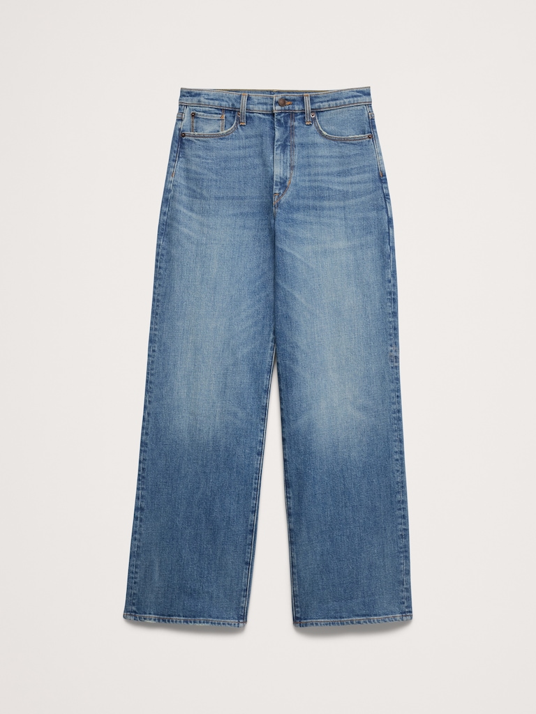 High-Rise Relaxed Wide-Leg Jean