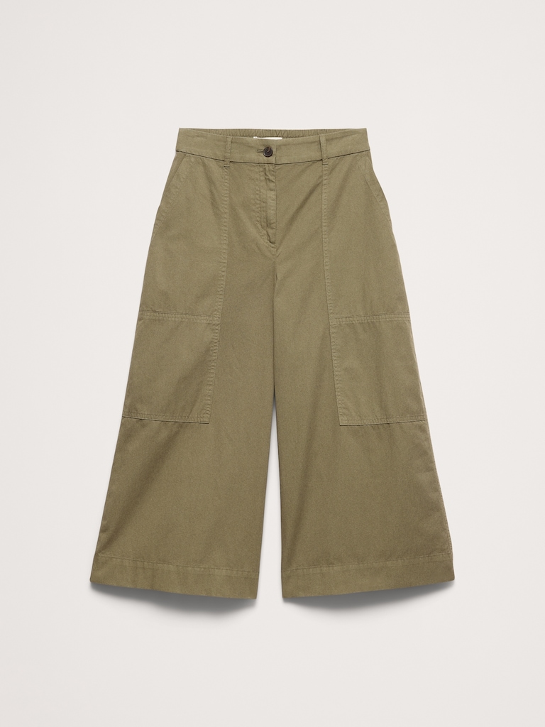 Cotton Twill Culotte