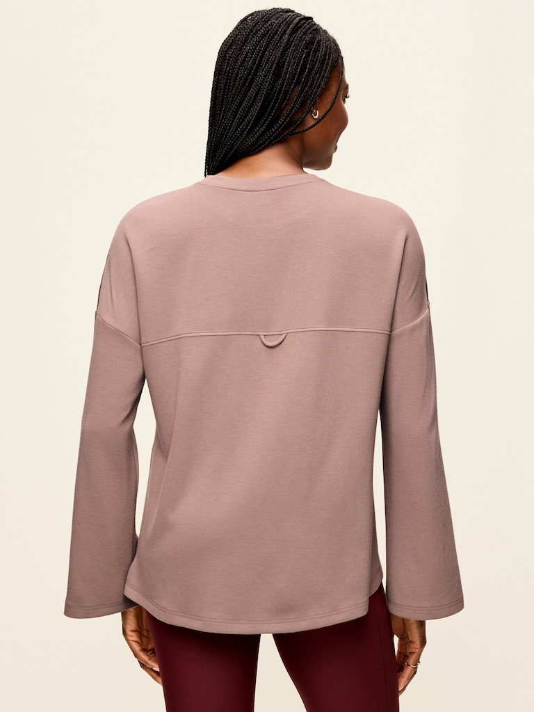 Bounce Lite Oversized Bell-Sleeve Tunic