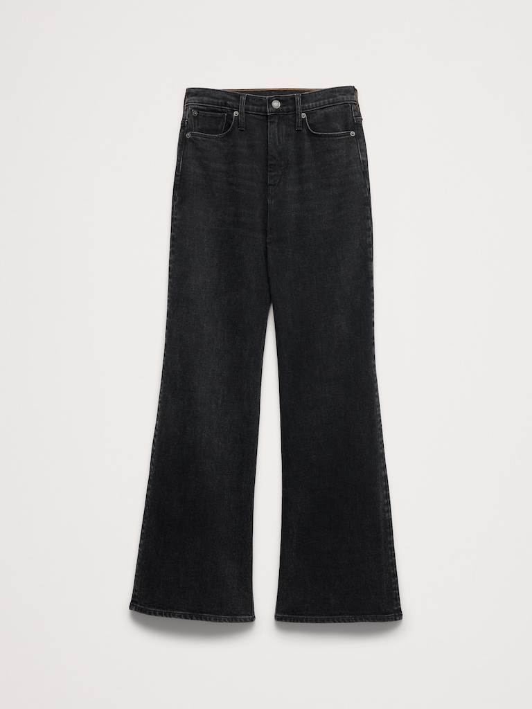 Ultra High-Rise Flare Jean