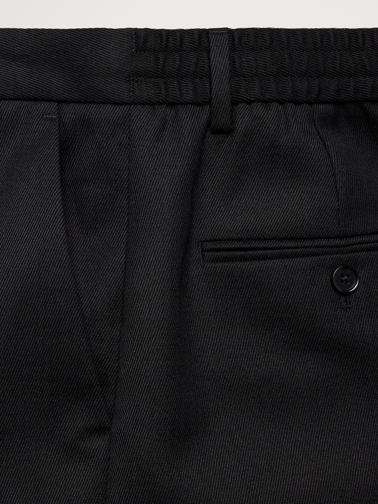 Relaxed Twill Dress Pant